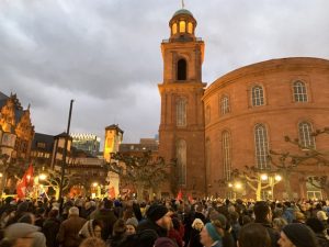 Demonstration in Hanau