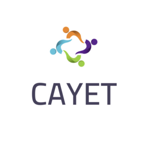 Das Bild zeigt das Logo von CAYET.