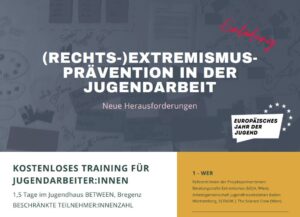 Bild zum Training "(Rechts)extremismusprävention in der Jugendarbeit"