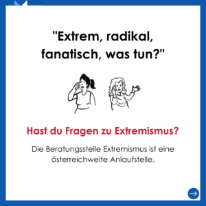 extrem, radikal, fanatisch, was tun? darunter zwei skizzierte Personen am handy. Hast du fragen zu extremismus? Die beratungsstelle extremismus ist eine österreichweite anlaufstelle. 