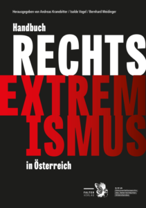 Cover des Handbuchs "Rechtsextremismus in Österreich".